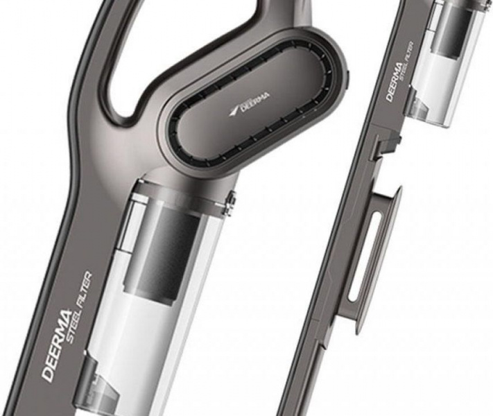 Пылесос Deerma DX700S, чёрный фото 4